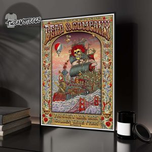 Dead And Company At Golden Gate Park In San Francisco CA On August 1 2 3 2025 Celebrating 60 Years Of The Grateful Dead’s Music Home Decor Poster Canvas