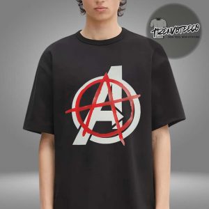 Deadpool x Avenger Logo Is Deadpool Crashing Avenger Doomsday Unisex T-Shirt