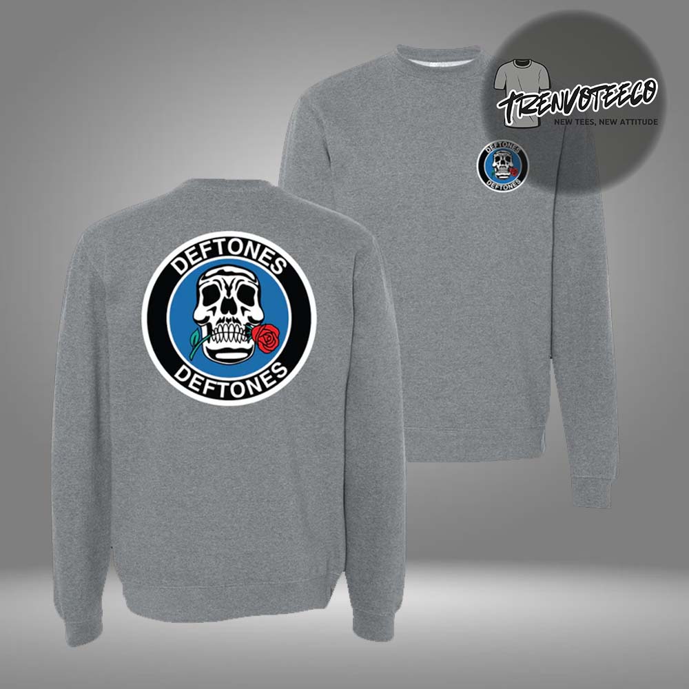 Deftones Skull Two Sided Unisex LongsleeveShirt
