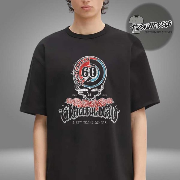 Grateful Dead 60th Anniversary Logo Unisex T-Shirt