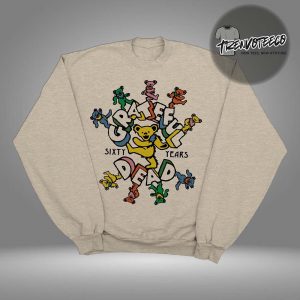 Grateful Dead 60th Marching Bears Unisex Sweatshirt