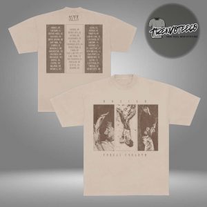 Hozier Unreal Unearth Tour 2025 Sand Two Sided Unisex T-Shirt