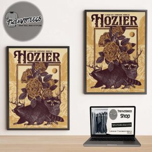 Hozier Unreal Unearth Tour Munich At Olympia Park In Munich DE On August 31 2025 Home Decor Poster Canvas