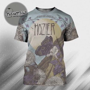 Hozier Unreal Unearth Tour Reading At Little John’s Farm Richfield Avenua In Reading UK On August 22 2025 All Over Print Shirt