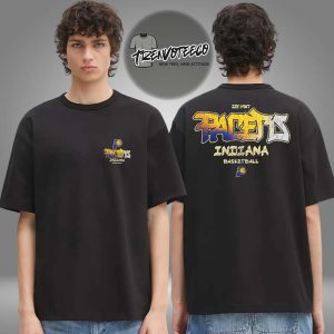 Indiana Pacers Jersey Knit Basketball Est 1967 Two Sided Unisex T-Shirt