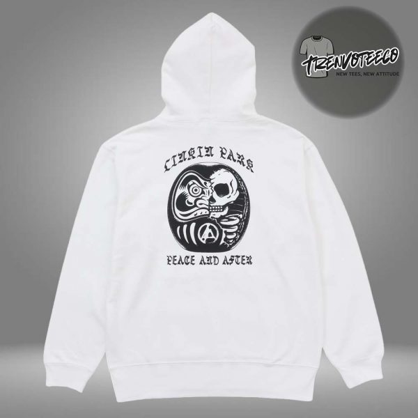 Linkin Park Japan Official Peace And After Skull Daruma Graphic Unisex HoodieShirt
