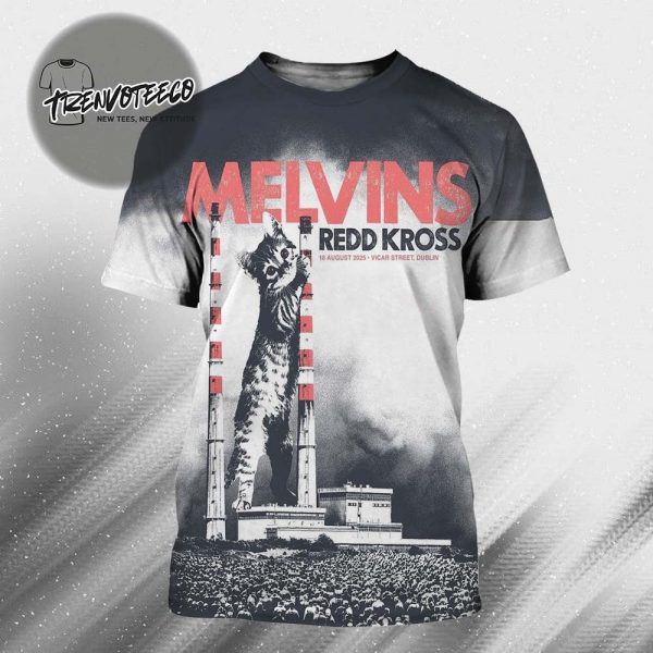 Melvins At Redd Kross In Vicar Street Dublin On August 18 2025 All Over Print Shirt