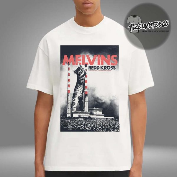 Melvins At Redd Kross In Vicar Street Dublin On August 18 2025 Unisex T-Shirt