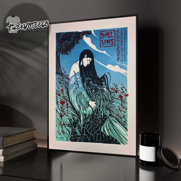 Melvins Poster Limited Edition At Magnolia Estate Circolo Magnolia In Milano Italia On July 31 2025 Home Decor Poster Canvas