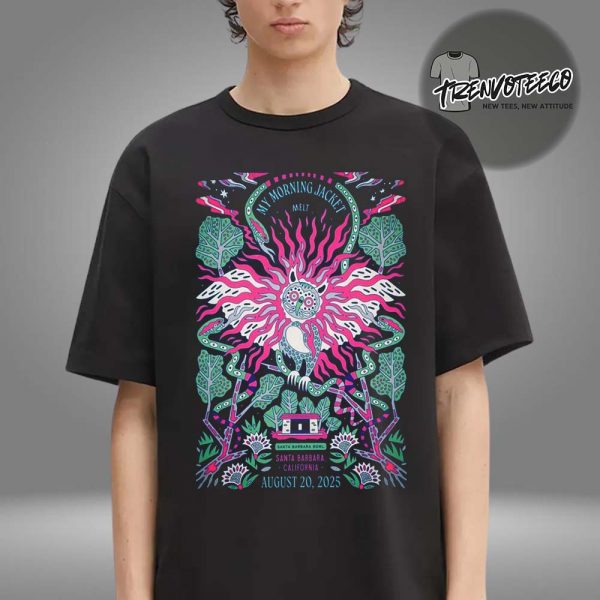 My Morning Jacket At Santa Barbara Bowl In Santa Barbara CA On August 20 2025 Unisex T-Shirt