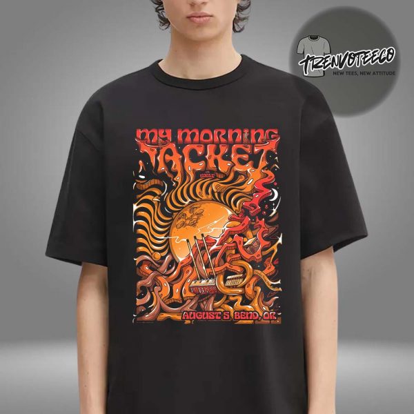 My Morning Jacket Poster Music Show At The Hayden Homes Amphitheater In Bend OR On August 05 2025 Unisex T-Shirt
