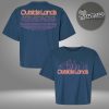 Oasis Edinburgh UK T Exclusive Merch On August 9 2025 Two Sided Unisex T-Shirt