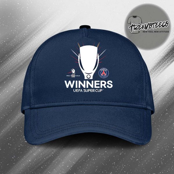 PSG Super Cup Winners 2025 Graphic Classic Cap Hat Snapback