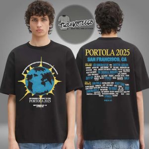 Portola Music Festival Another Perfect Weekend Lineup Two Sided Unisex T-Shirt