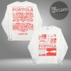 Portola Music Festival Portola Star Lineup Two Sided HoodieShirt