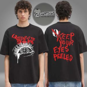 Queens Of The Stone Age Keep Your Eyes Peeled Limited Two Sided Unisex T-Shirt