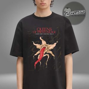Queens Of The Stone Age Poster Music At Arena Riga In Riga LV On August 1 2025 Unisex T-Shirt