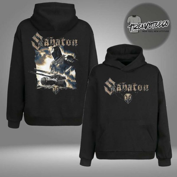Sabaton x WoT Knight Two Sided Unisex HoodieShirt