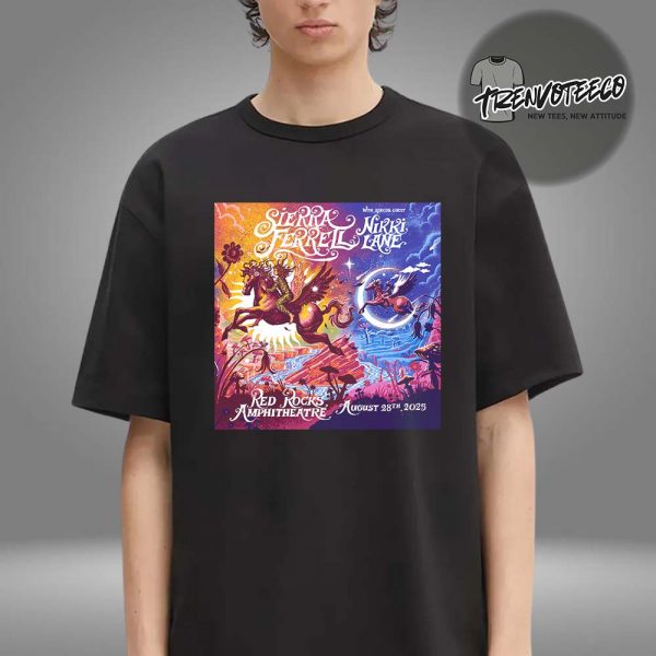 Sierra Ferrell At Red Rocks Amphitheatre On August 28 2025 Unisex T-Shirt