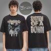 System Of A Down New York City 2025 Venue Tee At Metlife Stadium On August 27  28 2025 King Kong Blue Two Sided Unisex T-Shirt