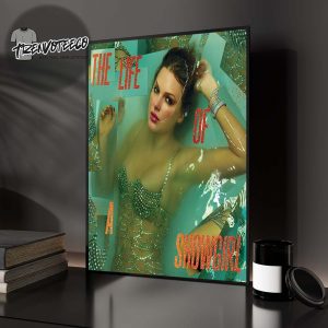 Taylor Swift New Album The Life Of A Showgirl Released October 3 2025 Home Decor Poster Canvas
