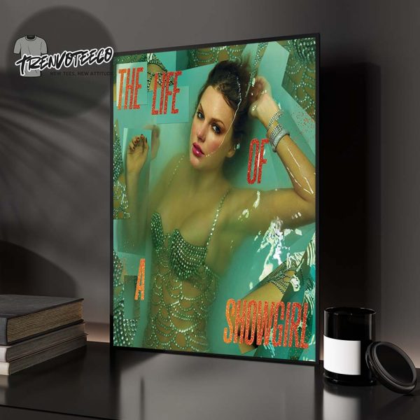 Taylor Swift New Album The Life Of A Showgirl Released October 3 2025 Home Decor Poster Canvas