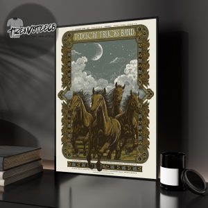 Tedeschi Trucks Band At Ruoff Music Center In Noblesville Indiana On August 23 2025 Home Decor Poster Canvas