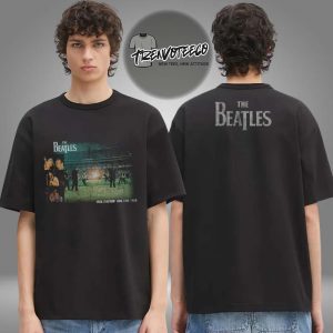 The Beatles Shea Stadium Anniversary Two Sided Unisex T-Shirt