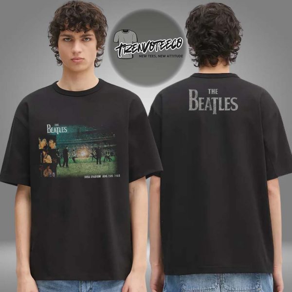 The Beatles Shea Stadium Anniversary Two Sided Unisex T-Shirt