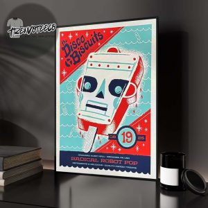 The Disco Biscuits Radical Robot Pop At Ard more Music Hall In Ardmore PA USA On August 19 2025 Home Decor Poster Canvas