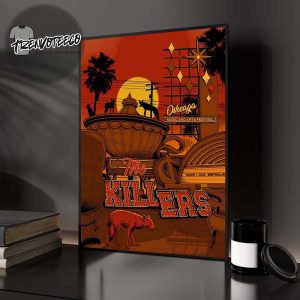 The Killers Osheaga Music And Arts Festival At Montreal QC On August 1 2025 Home Decor Poster Canvas