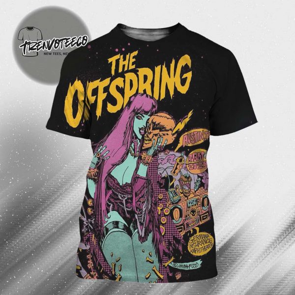 The Offspring At Germania Insurance Amphitheater In Austin TX  On August 24 2025 All Over Print Shirt