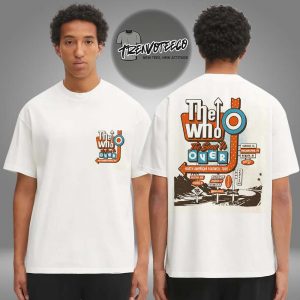 The Who The Song is Over Retro Sign Two Sided Unisex T-Shirt