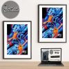 UFC 320 Ankalaev vs Pereira 2 Autographed Event Home Decor Poster Canvas