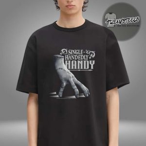Wednesday Single Handedly Handy Unisex T-Shirt