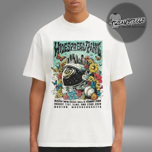 Widespread Panic At Boston MGM Music Hall At Fenway Park In Boston Massachusetts On August 21 22 23 2025 Unisex T-Shirt