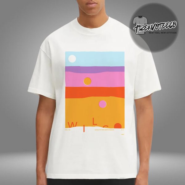 Wilco Band At Gerald R Ford Amphitheater In Vail CO On August 17 2025 Unisex T-Shirt