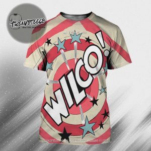 Wilco Band At Gillioz Theatre On Springfield MO On August 13 2025 All Over Print Shirt