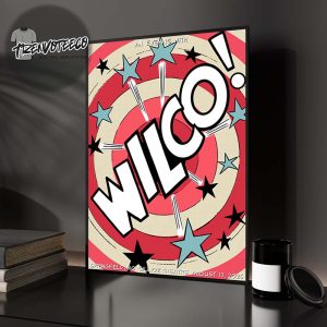 Wilco Band At Gillioz Theatre On Springfield MO On August 13 2025 Unisex T-Shirt Home Decor Poster Canvas