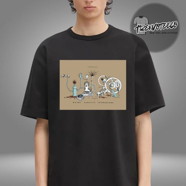 Wilco Band At Midland Theatre In Kansas City MO On August 14 2025 Unisex T-Shirt