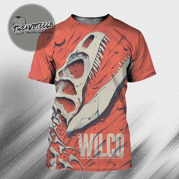 Wilco Band At Ogden Amphitheater In Ogden UT On August 20 2025 All Over Print Shirt