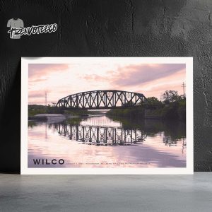Wilco Band Poster Music At Heinz Hall For The Performing Arts In Pittsburgh PA On August 6 2025 Home Decor Poster Canvas