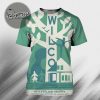 Wilco Band Poster Music An Evening At The Salt Shed In Chicago IL On August 10th 2025 All Over Print Shirt
