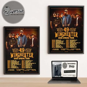 49 Winchester Spring Tour 2026 Schedule Home Decor Poster Canvas