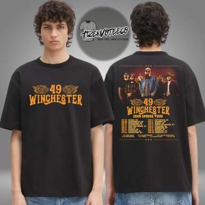49 Winchester Spring Tour 2026 Schedule Two Sided Unisex T-Shirt