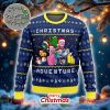 Adventure Time What Time Is It Holiday Time Ugly Christmas Sweater