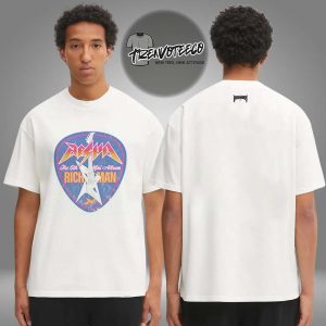 Aespa Merch LA Pop Up Shop Rich Man Collection The 6th Mini Album Two Sided Unisex T-Shirt