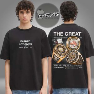 Alexander Volkanovski Merch Big Rings Supporter Two Sided Unisex T-Shirt