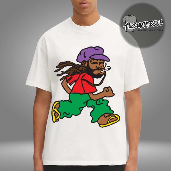 Amine Merch Tour De Dance World Tour Running Man Unisex T-Shirt