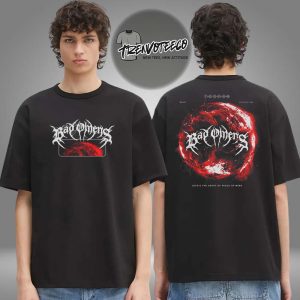 Bad Omens Merch Store Dark Planets Two Sided Unisex T-Shirt